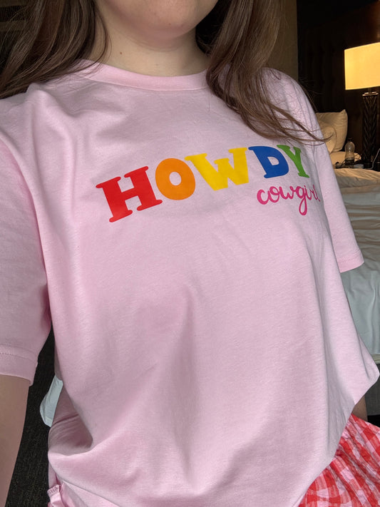 Howdy Cowgirl T-Shirt