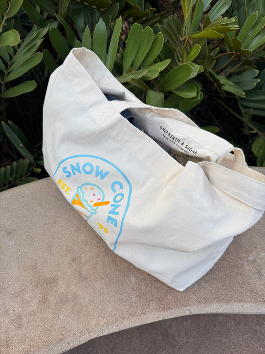Snowcone Surf Club Beach Bag